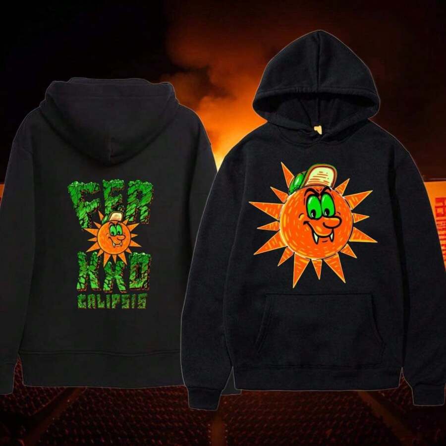 Sudadera feid favorita - Negro - Ver 1