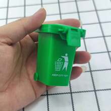 Mini Trash Can Stress Relief Toy, Cartoon Design Decompression Toy, Multi-Color, Suitable For Teenagers - 1 Trash Can - View 17