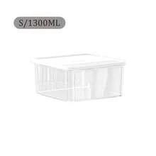 1-3pcs/Set Plastic Sealed Preservation Box, Bento Box,  With Date Recording Food Storage Box Refrigerator Fruit Vegetable Crisper,  Dumpling Meat Eggs Ginger Garlic Green Onion Food Storage Containers,  Home Kitchen Utensil - Multicolor - View 15
