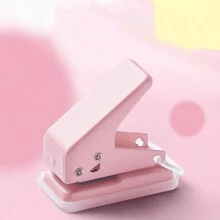 1 Peça Perfurador de Papel de Único Furo Mini em Cores Adstringentes Voltar às Aulas, Voltar às Aulas, Suprimentos Escolares
