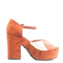 Quilted Retro Platform Heels - Black - View 7
