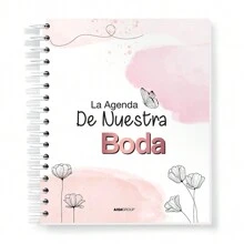 Agenda Planeador Para Boda Novia Rosa - Rosa - Ver 1