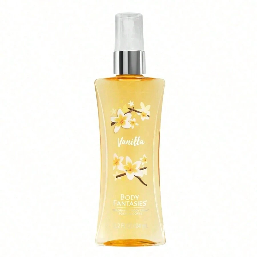 Body Fantasies Vanilla Body Spray 3.2oz - vui tươi - Xem 1