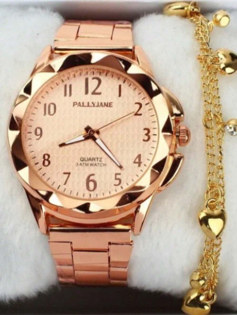 Women Quartz Watches - Màu be - Xem 1