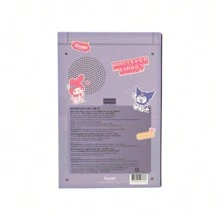 Rom&nd Romand X Sanrio My Melody Kuromi WHATEVER GIRLS  Edition Christmas Gift Set 3pcs - 1 Foundation Cushion 10g + 2 Lip Gloss (#07+#08) - Tint #13 Custard Mauve+Tint #15 Cheeky Taro+Cushion #04 Be 23+ Palette #11 Cheeky Cheeky Garden - Xem 9