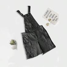 Short Jumper With Side Bags - 黑色 - 查看 2