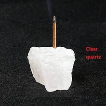 1 Máy Tính Đá Quý Tự Nhiên Hương Cắm Thạch Anh Tím Trong Suốt Thạch Anh Đá Thô Hương Pha Lê Tự Nhiên (Chỉ Đá, Không Hương) - kích thước đá 3-5cm - Xem 28