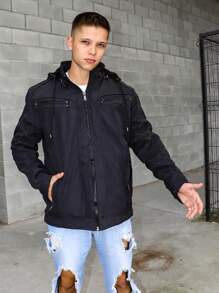 Men Down Coats - 黑色 - 查看 6