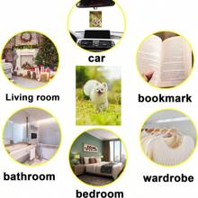 150 Pcs Sublimation Air Fresheners Blanks - White - View 5