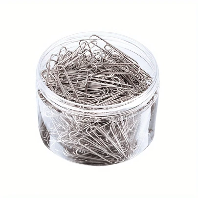 300 peças de clipes de papel de tamanho grande para uso escolar e pessoal no escritório, de volta às aulas