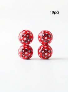 DIY瓢虫木珠套装 - 麻绳流苏珠串，创意手工工艺配件 - 瓢蟲木珠 - 查看 6