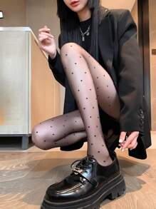 Women Tights - màu đen - Xem 1