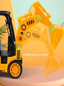 Children Toy Cars Construction Vehicle(Dump Truck/Excavator/Forklift/Bulldozer) Randomly Chosen, Large Size Construction,Truck,Excavator,Truck,Excavator,Trucks