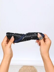 Women/Men/Lovers Beach Aqua Shoes, Anti-Slip Diving Socks, Outdoor Barefoot Soft Bottom Swimming Shoes - Pink - View 6