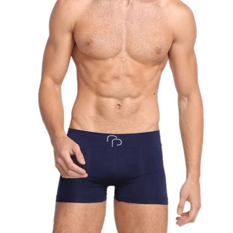 Men Boxers - Màu xanh hải quân - Xem 1