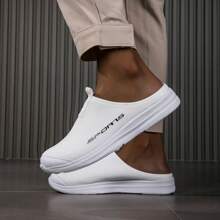 Tênis de corrida respirável de malha de primavera/verão para homens e mulheres, Leve e à Prova de Choque, Unissex Chinelos, Sapatos Mules