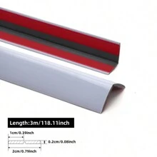 3 Meter Selbstklebende Dekorative Linien Aus Pvc Für Hintergrundwände, Innere Ecken, Dekorstreifen, Antikollisions-stoßfängerband Für Möbel, Tischkanten