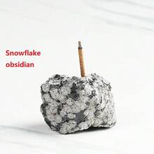 1 Máy Tính Đá Quý Tự Nhiên Hương Cắm Thạch Anh Tím Trong Suốt Thạch Anh Đá Thô Hương Pha Lê Tự Nhiên (Chỉ Đá, Không Hương) - kích thước đá 3-5cm - Xem 15