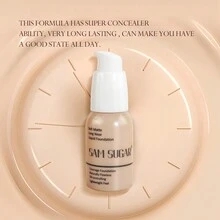 SAM SUGAR 6色遮瑕修容液體粉底，長效控油，天然保濕，防水持久，不易脫妝，妝前打底 - 02# - 查看 6
