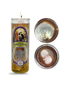 Veladora Gel Desatanudos Oración - Marrón - Ver 1