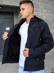 Men Down Coats - 黑色 - 查看 2