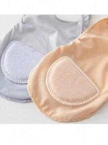 Solado de salto alto fino e palmilha invisível antideslizante e respirável para o verão, meias rasteiras adequadas para tênis e sapatos brancos