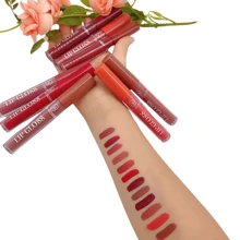 Labiales surtidos mate indeleble 12 pzs - Multicolor - Ver 4