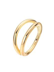 1pc Double Septum Rings Nose Rings Hoops Cartilage Hoop Earring Piercing Nose Open Stacked Hoop Nose Rings 16G 18G 20G 6/8/10mm,Nose Rings Septum Piercing Clicker Nose Hoops Piercings Hinged Segment Rings Helix Piercing Unisex Body Jewelry,3 Layers Hinged Septum Nose Rings, Nose Piercing Jewelry Helix Cartilage Tragus Earrings Piercing Jewelry For Women - Multicolor - View 18