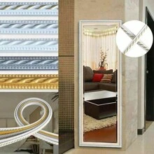 3m Self-Adhesive PVC Decorative Wall Molding For Home, Living Room Wallpaper, Picture Frame & Mirror Sticker - Multicolor - View 5