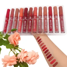 Paquete 12 Tonos Labiales Mate Indeleble - Multicolor - Ver 1