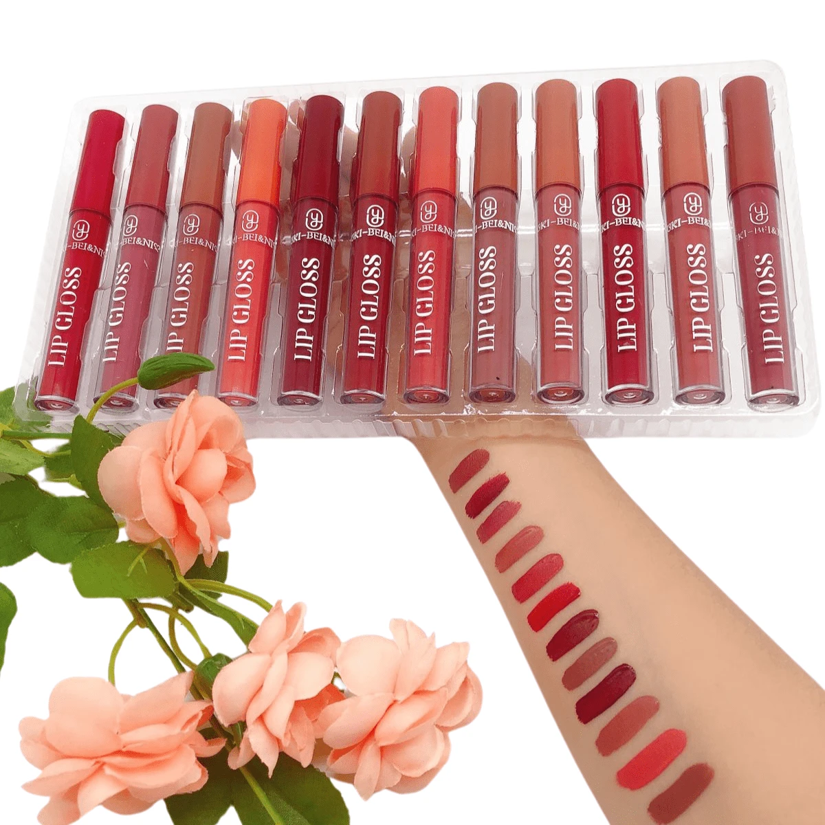 Paquete 12 Tonos Labiales Mate Indeleble - Multicolor - Ver 1