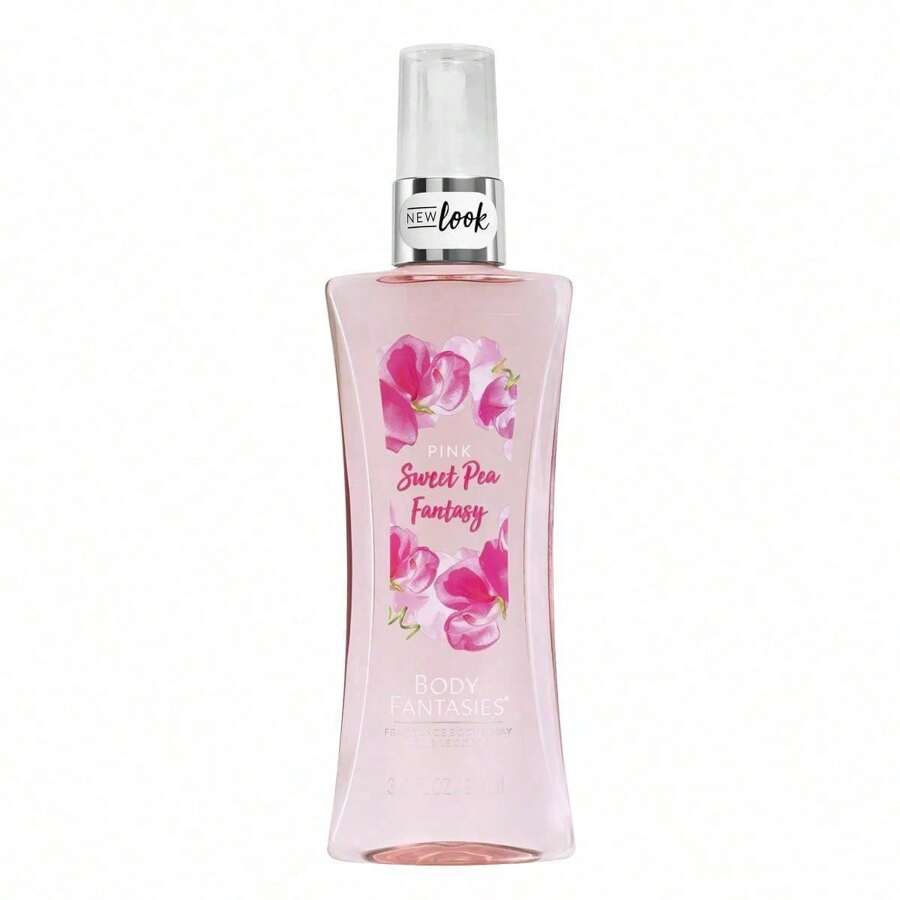 Body Fantasies Pink Sweet Pea Fantasy Body Spray 3.2oz - Hoa - Xem 1