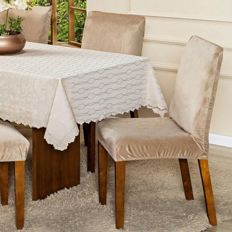Chair Covers - Beige - View 1