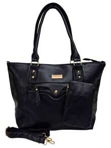 Women Tote Bags - Black - View 1