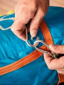 120CM Rope,Elastic Rope Buckle, Strap Car Fixed Strong Binding Strap, Hook Elastic Rope