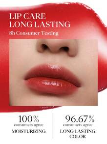 JOOCYEE Glazed Rouge 531 Wine Red Carol Moisturizing Plumping Long-Lasting Non-Fading Lipstick - 531 Wine Carol - View 6