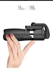 Selfiestick & Tripod Head - màu đen - Xem 5