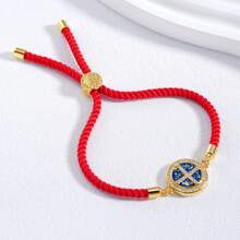 Pulsera elegante de cobre exquisita con opalos que combina con todo