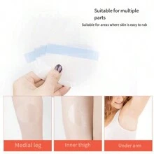 5 Sheets Anti-Chafing Thigh Saver For Inner Thighs, Transparent And Sweatproof, Summer Unisex - Multicolor - View 5