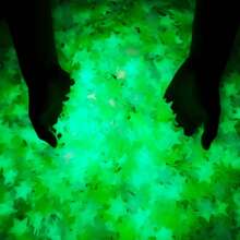 100 sztuk świecących gwiazdek naklejek ściennych dla dzieci/niemowląt sypialnia salon sofa świecące w ciemności dekoracje pokoju samoprzylepne fluorescencyjne naklejki ścienne baby shower dekoracje rodzinne prezenty