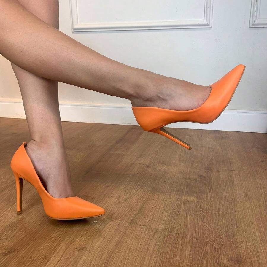 Women Pumps - Naranja - Ver 1
