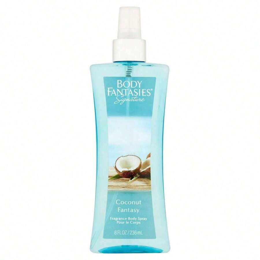 Body Fantasies Coconut Fantasy Body Spray 3.2oz - Sweet - View 1