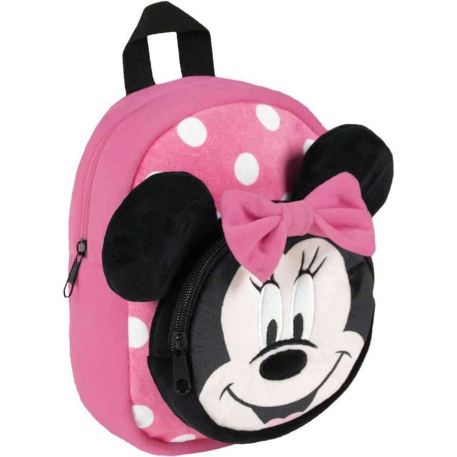 Disney Mochila Guarderia Personaje Peluche Mochila de Diseño Único y Licencia Oficial - Multicolor - Ver 1