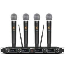 Winmix Uw140 Uhf Microfonos Inalambrico Profesional De Mano - Negro - Ver 1