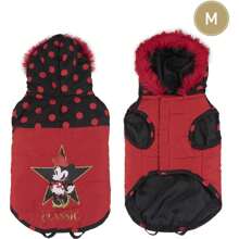 Disney | GEWATTEERDE HONDENJAS M MINNIE ROOD - Waterafstotende hondenjas - Comfortabele pasvorm - Modern design