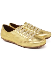 Women Casual Shoes - Vàng - Xem 5
