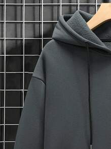 Men Hoodies - Dark Grey - View 3