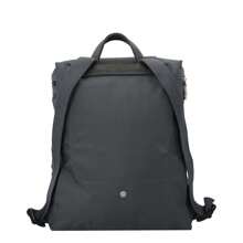 Longchamp Le Pliage Green Canvas Backpack - Grey - View 2