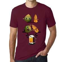 T-shirt da uomo con design Fusion Beer - Fusion Beer Design - T-shirt grafica eco-responsabile Regalo vintage