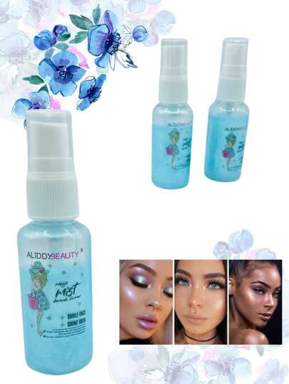 Iluminador liquido con aroma, Brisa de Hadas Azul 1pz